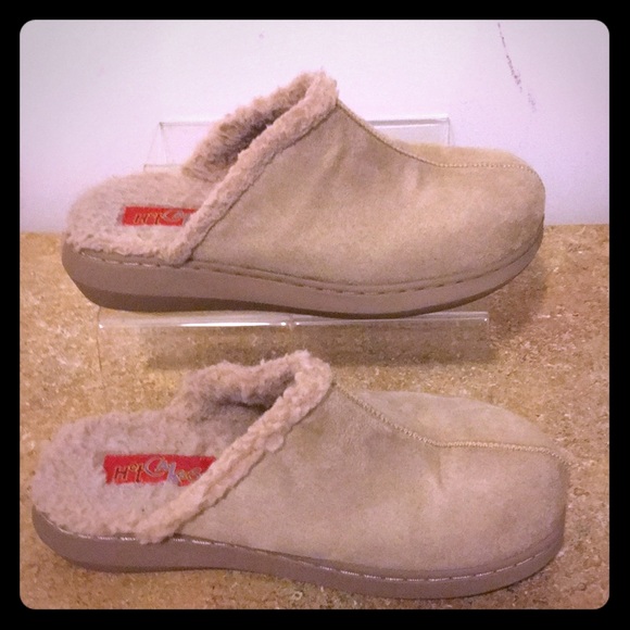 Hot cakes faux fur lined slippers 7 - Picture 4 of 6
